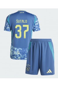 Ajax Josip Sutalo #37 Babytruitje Uit tenue Kind 2024-25 Korte Mouw (+ Korte broeken)